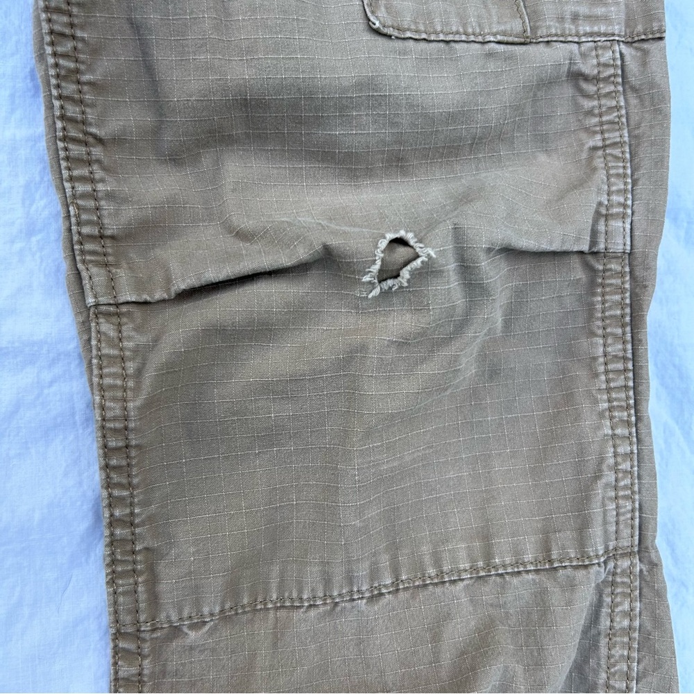 SOLD Carhartt Tan Cargo Army Aviation Pants, Size 28X32 Utility Streetwear Gorp - Picture 11 of 12